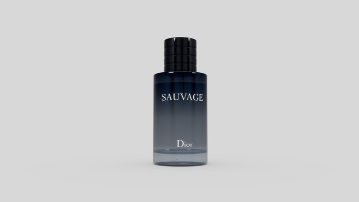 DIOR  Sauvage EauDeToilette Perfume 3D Model