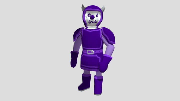 Output Design - N64 Style Character 3D Model