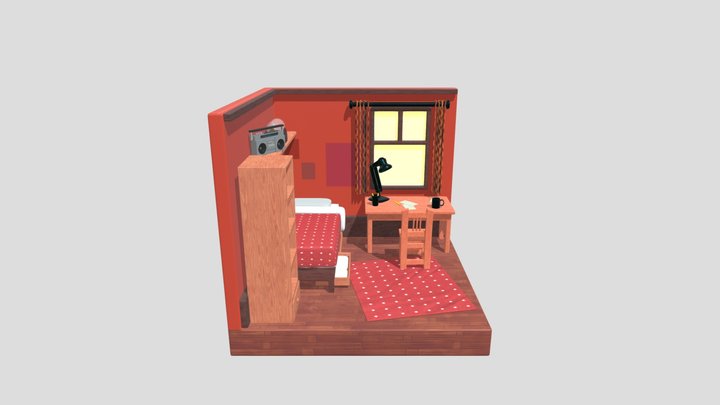 Kind Words 3D Model