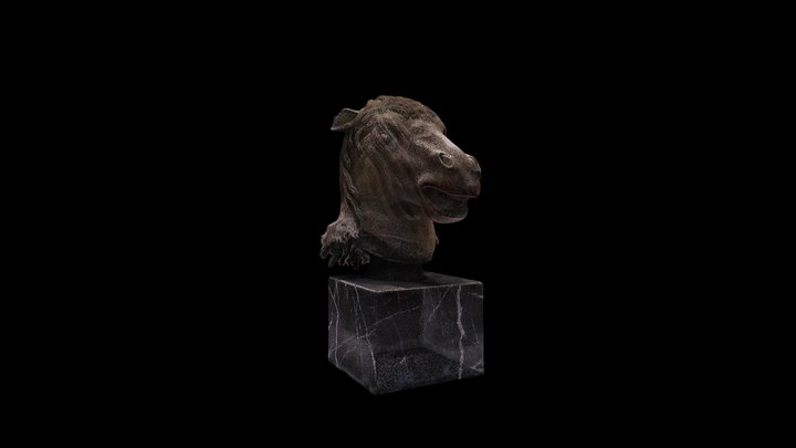 马首铜像 3D Model