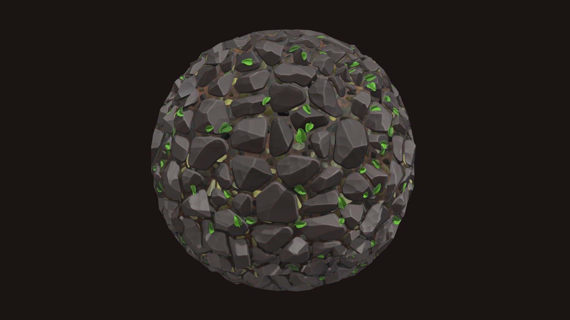 Stylized roks Material - 3D model by Daniel Alvares (@shadow676 ...