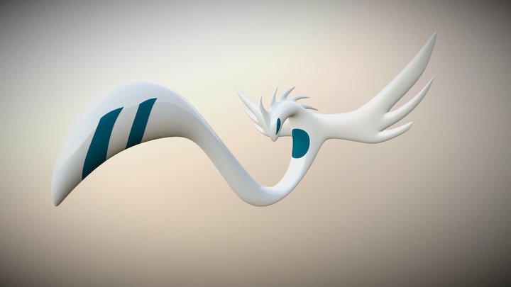 Lugia 3D models - Sketchfab