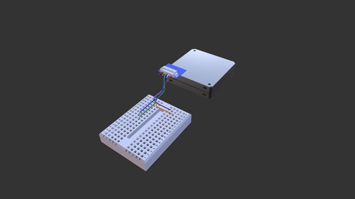 CityOSAir - Small sensor miniboard 3D Model