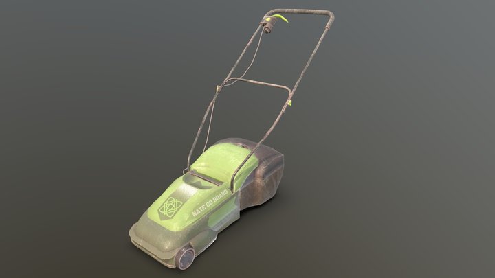 Lawnmower_SunJoe 3D Model