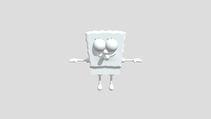 Sponge Bob 3D Model