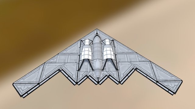 B-2 Spirit - Kerbal Space Program 3D Model