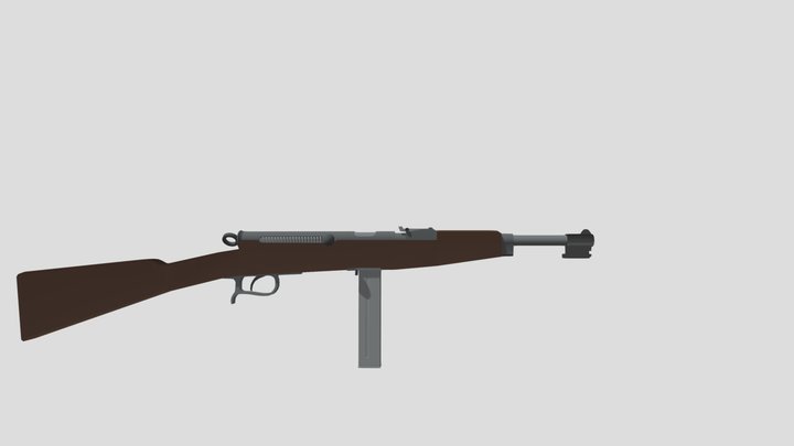 Berette M1918 3D Model