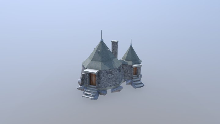 Hagridův Dům 3D Model