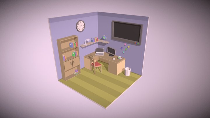 Room1 3D Model