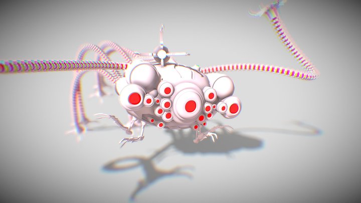 Matrix - Sentinel - Tentacles - Robot _EO_Total 3D Model