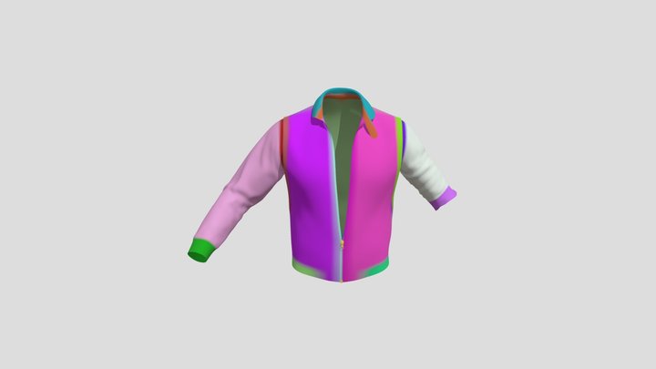 Rainbow Jacket 3D Model