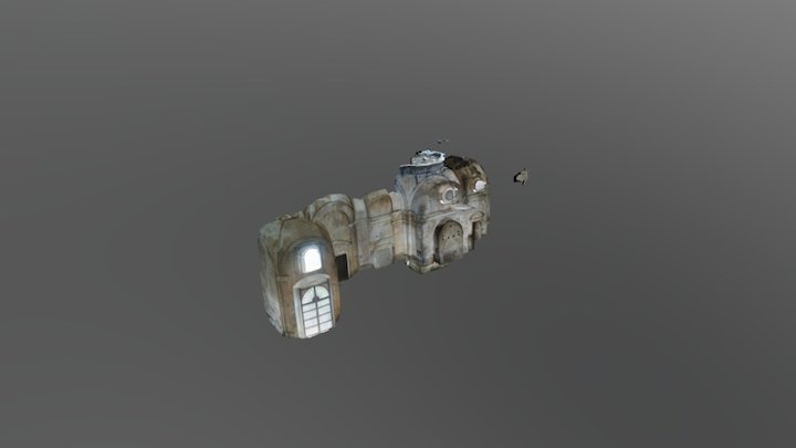 Catedral Antigua Guatemala2 3D Model