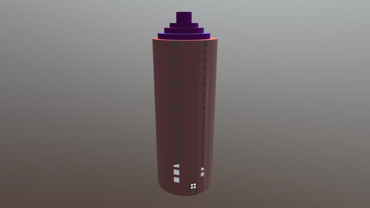 Skycrapper Weird One 3D Model