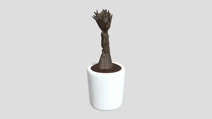 Baby Groot 3D Model