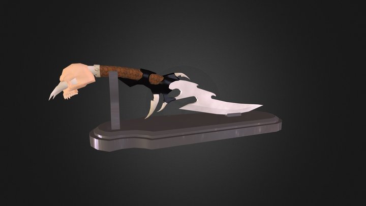 Ceremonial Dagger 3D Model
