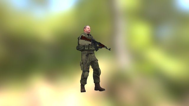 Counter Strike 1 3D Model
