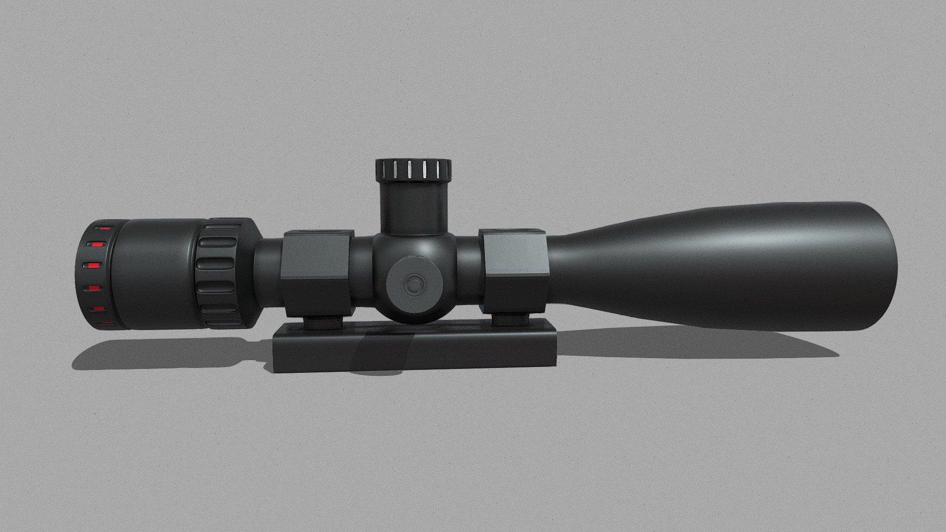 Rifle , DMR , Sniper Scope - Download Free 3D model by xafdarxhar ...