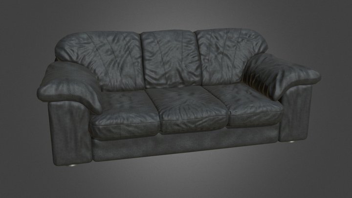 Casting Couch 3D Model