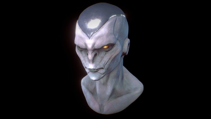Frieza bust 3D Model
