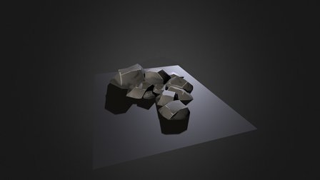 Boulder Cluster 1 3D Model