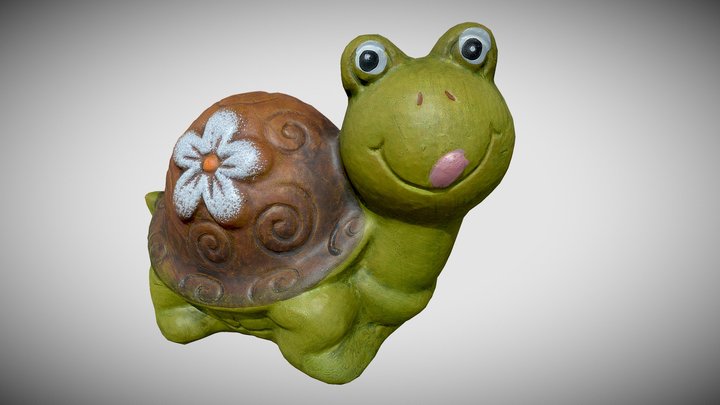 Clay Snail 3D Model