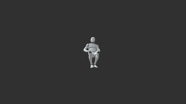 Welcomes_sitting_down_v7 3D Model