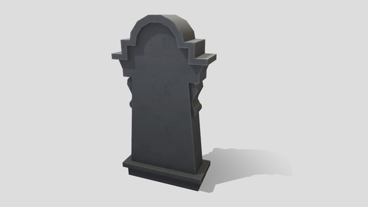 Gravestone 3D Model