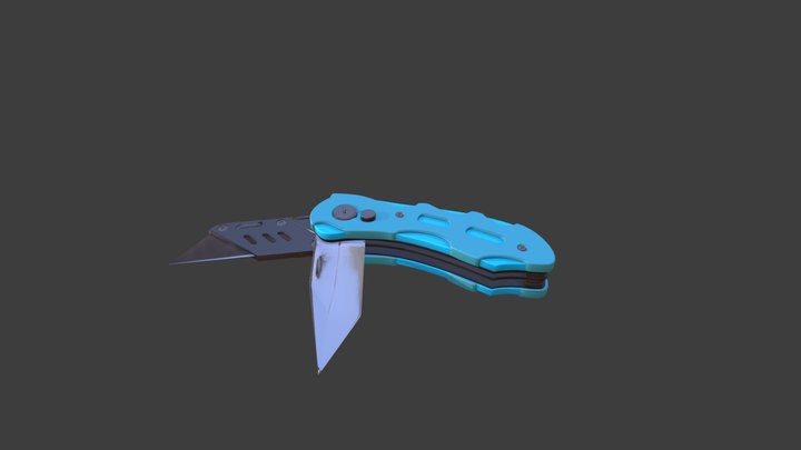 Saxo Knife 3D Model