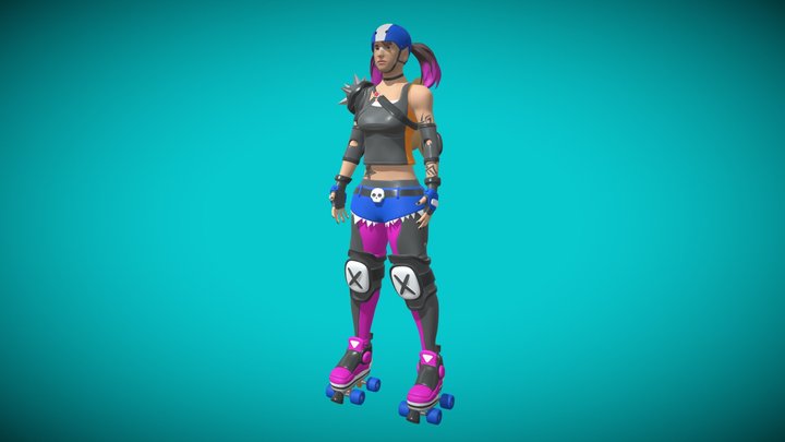 Roller Derby Sonia 3D Model