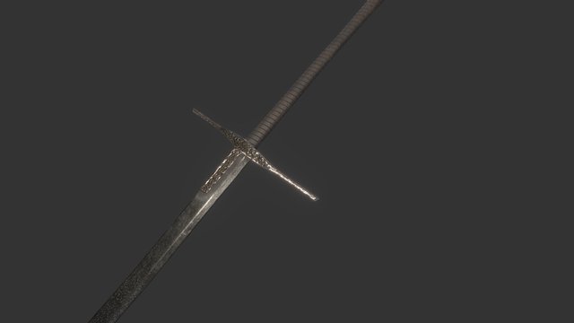 Exotic Sword 3D Model
