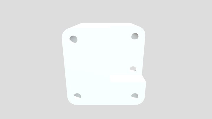 X endstop holder 3D Model