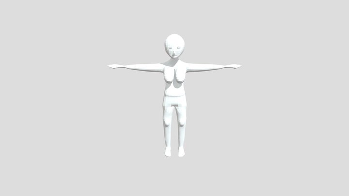 Human Female 3D Model