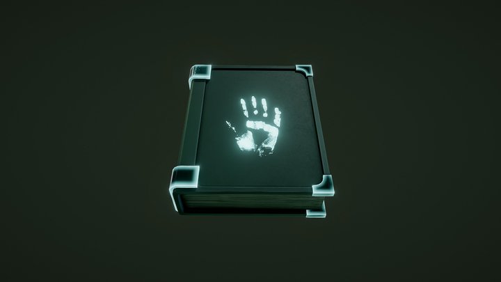 Dark handbook of hands 3D Model