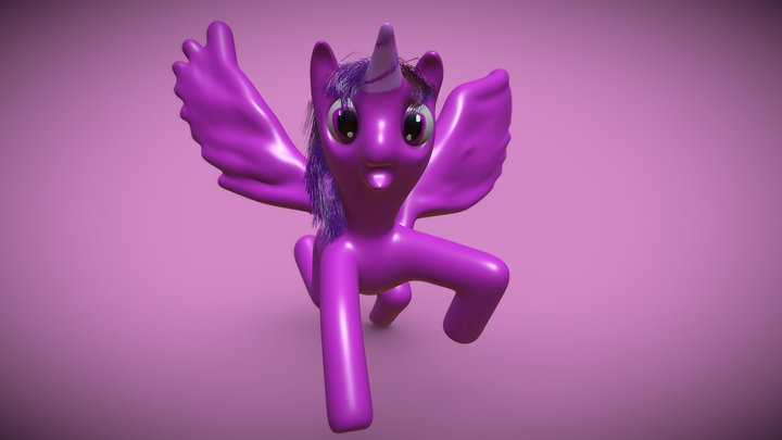 Twilight Sparkle-Brian Muicey 3D Model