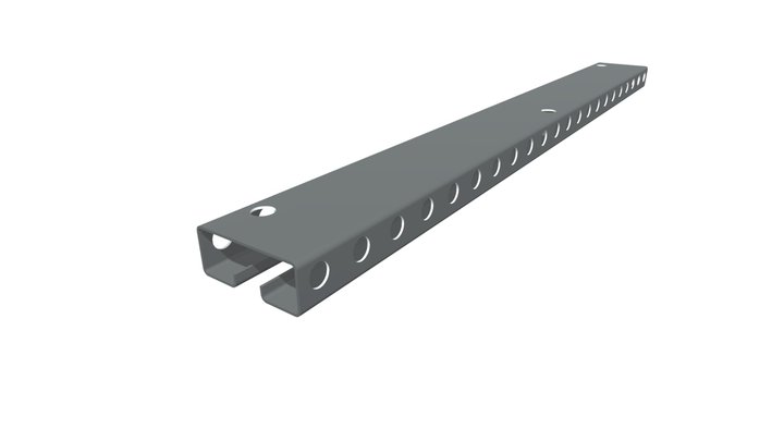 Dimond Vented Rail 3D Model