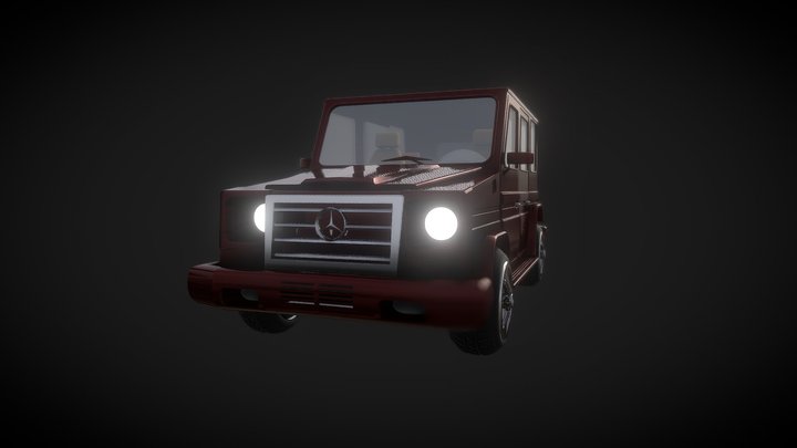 Mercedes Benz SUV-G550 3D Model