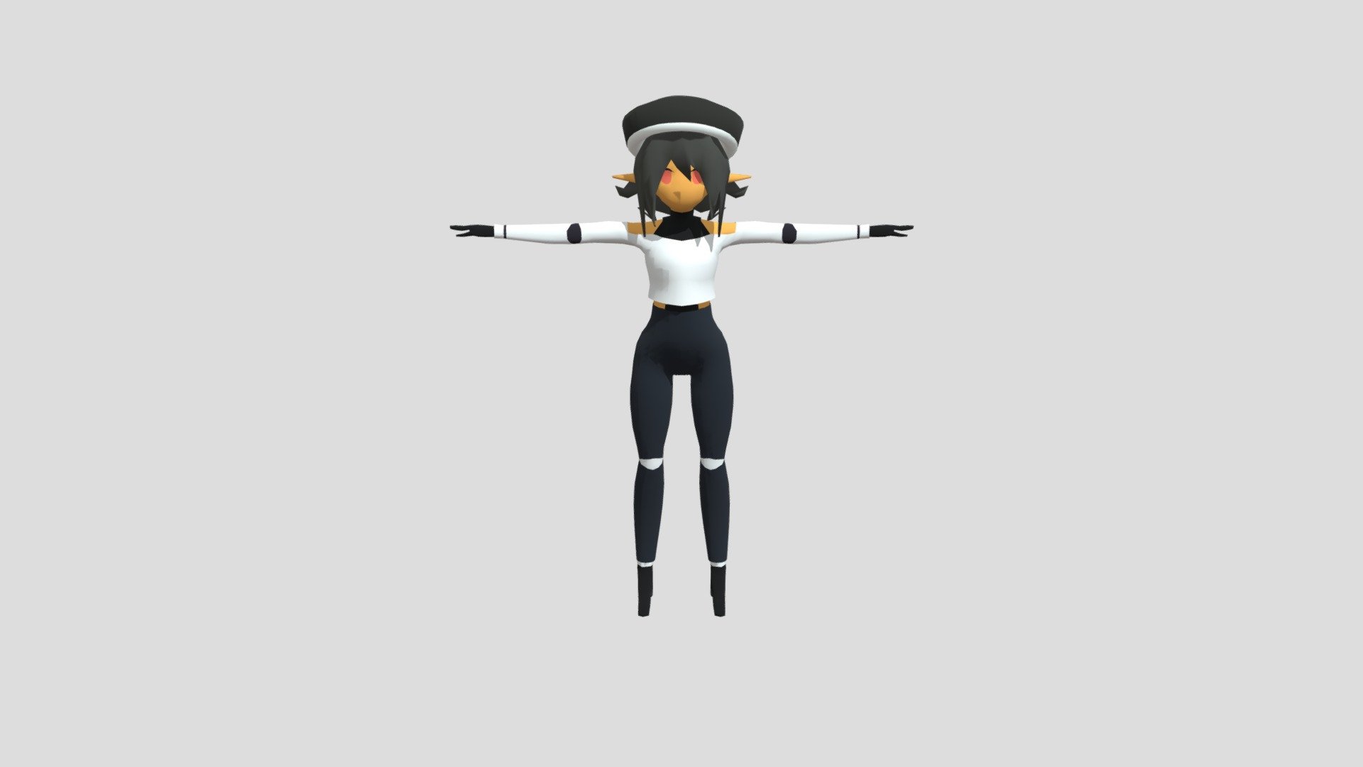 Low poly elven