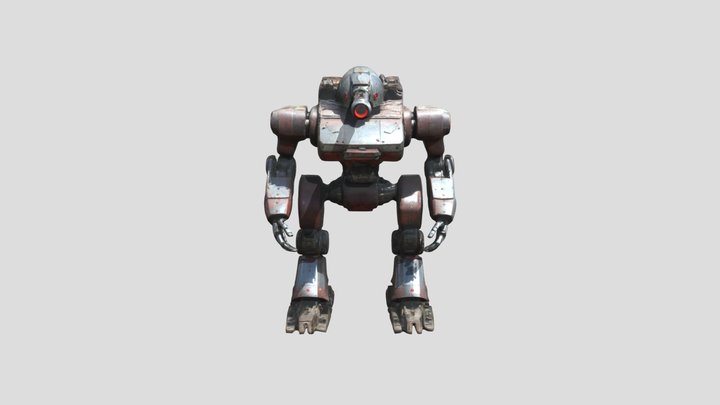 military mech 3D Model