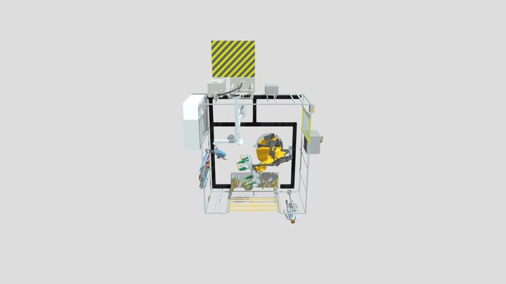 External Kleben 3D Model