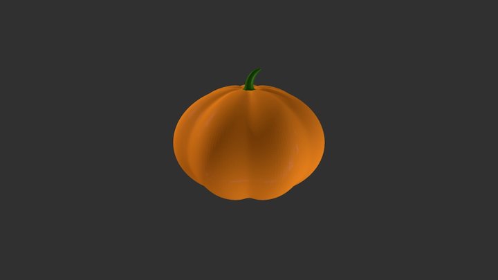 Pumpkin 3D Model