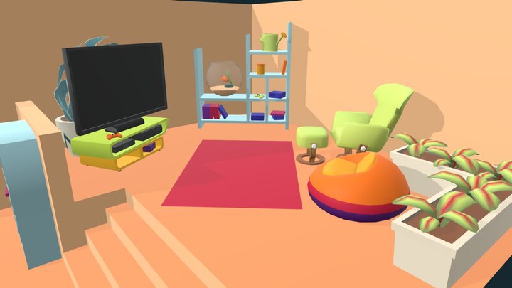 Sulake Scene 3D Model
