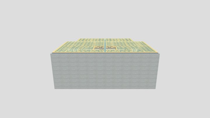 P12360F Posi Joist 1st Floor Units 6-7, Courtsta 3D Model