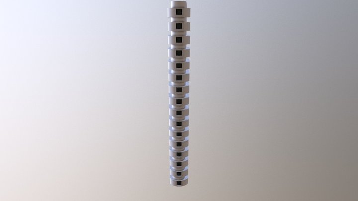 Pinky Building 3D Model