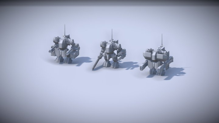 Mech Bots – Free 3D Model STL