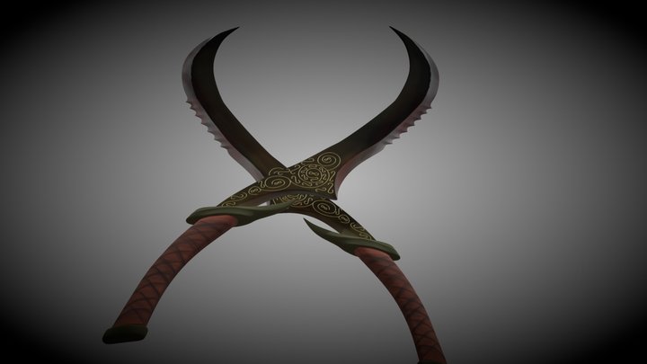 Swordtember 1 - dark fantasy 3D Model