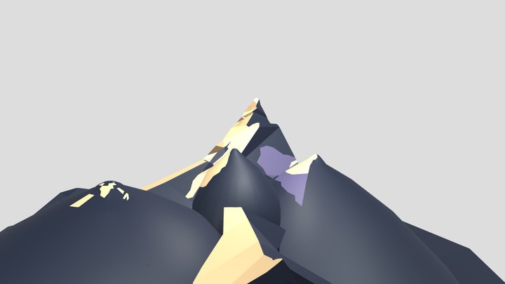 Paramount 2002 Mountain Model 3D Model