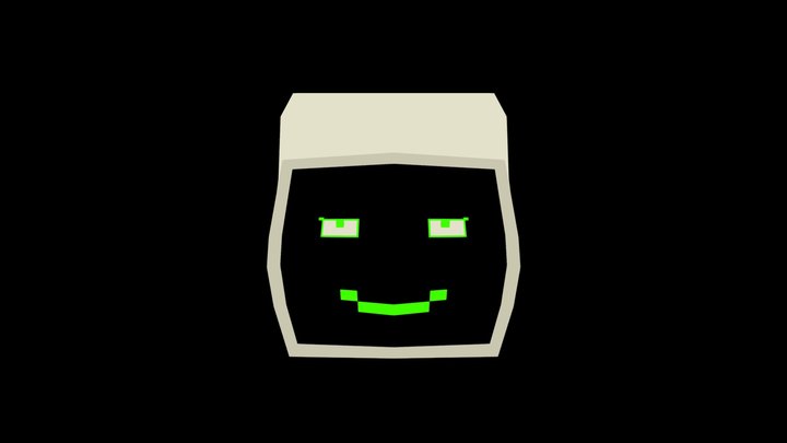 T_V_ Head 3D Model