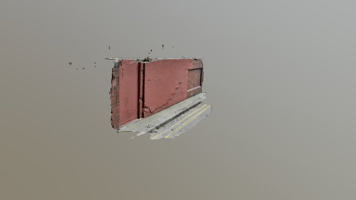 Traces from Demolished Waterloo News Theatre 02 3D Model