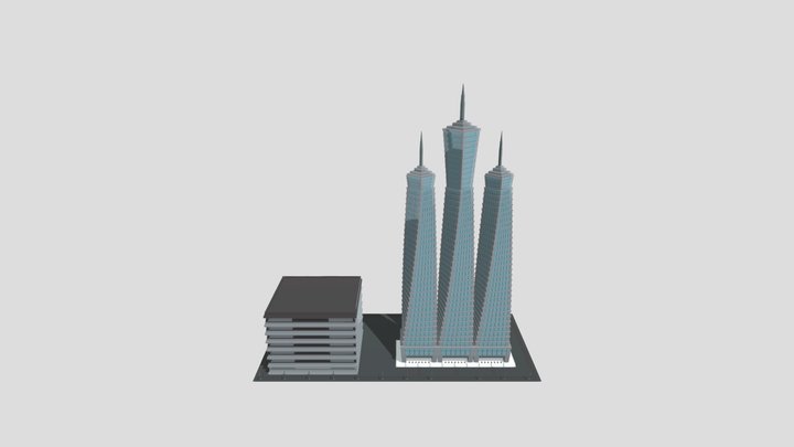 City Block 3D Model