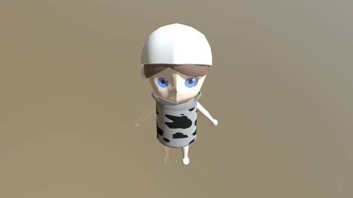 Milk Boy 3D Model